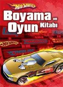 Hot Wheels-Boyama ve Oyun Kitabı