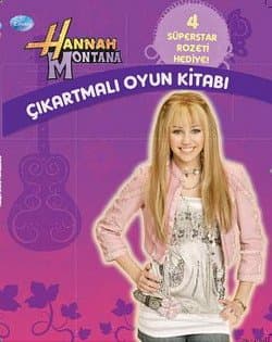 Hannah Montana-Çıkartmalı Oyun Kitabı