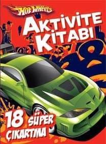 Hot Wheels-Aktivite Kitabı (18 Süper Çıkartma)