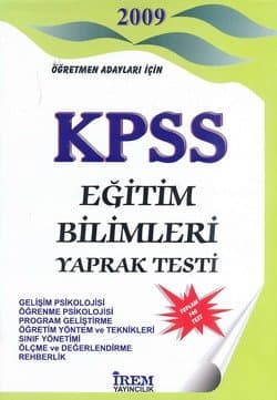 KPSS Eğitim Bilimleri Yaprak Testi