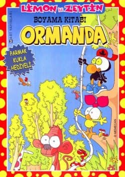 Limon ve Zeytin Boyama Kitabı-Ormanda