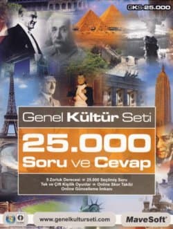 Genel Kültür Seti - 25.000 Soru ve Cevap