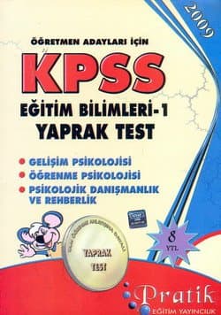 KPSS Eğitim Bilimleri-1 Yaprak Test