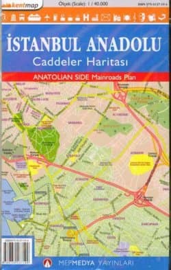 İstanbul Anadolu Caddeler Planı