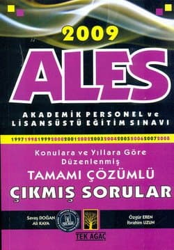 Tekağaç ALES Tamamı Çözümlü Çıkmış Sorular-2009