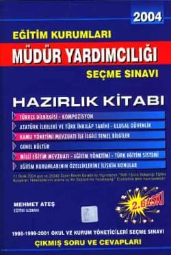 Müdür Yardımcılığı Seçme Sınavı -Eğitim Kurumları-