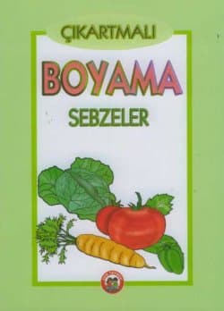 Çıkartmalı Boyama Sebzeler