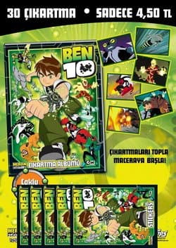Ben 10 (Çoklu Paket Çıkartma)