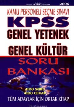 KPSS Genel Yetenek Genel Kültür Soru Bankası