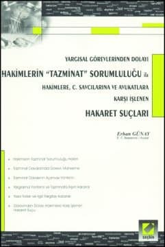 Yargısal Görevlerinden Dolayı Hakimlerin