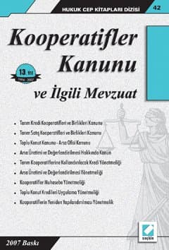 Kooperatifler Kanunu ve İlgili Mevzuat