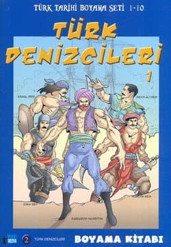 Türk Tarihi Boyama Seti-02: Türk Denizciler-1