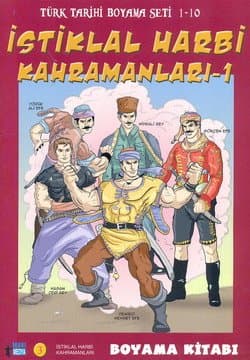 Türk Tarihi Boyama Seti-03: İstiklal Harbi Kahramanları-1