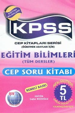 KPSS Cep Kitapları Serisi-Eğitim Bilimleri (Tüm Dersler) Cep Soru Kitabı