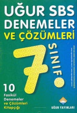 SBS Denemeler ve Çözümleri 7. Sınıf 10 Fasikül Denemeler ve Çözümleri Kitapçığı