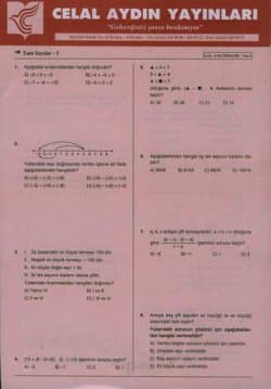 LGS 8 Matematik-Test