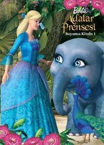 Barbie Adalar Prensesi / Boyama Kitabı-1