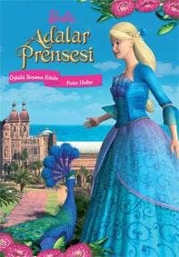 Barbie Adalar Prensesi Öykülü Boyama Poster Hediyeli