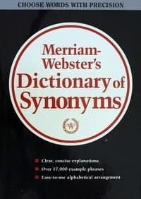Merriam-Webster`s Dictionary Of Synonyms