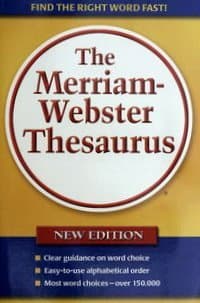 Merriam Webster`s Thesaurus Home&Office New Edition