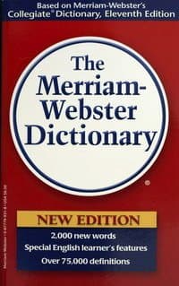 Merriam-Webster`s Dictionary Paperback Edition