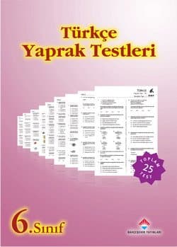 6. Sınıf Türkçe Yaprak Testleri