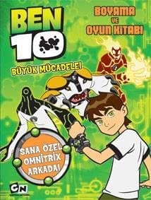 Ben 10-Büyük Mücadele / Boyama ve Oyun Kitabı
