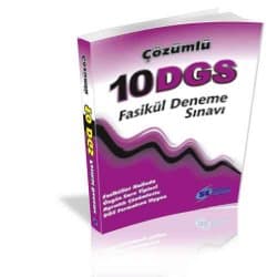 DGS 10 Fasikül Deneme Sınavı(Tamamı Çözümlü)