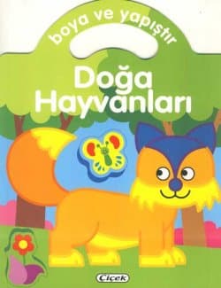 Doğa Hayvanları-Boya ve Yapıştır-