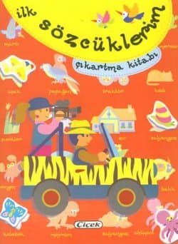 İlk Sözcüklerim- çıkartma kitabı-