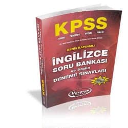 KPSS İngilizce Soru Bankası ve Özgün Deneme Sınavları