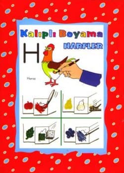 Kalıplı Boyama -Harfler-