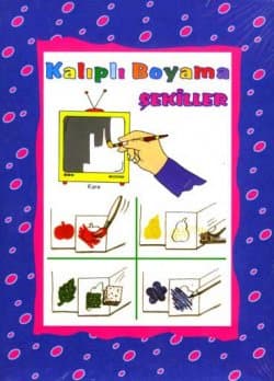 Kalıplı Boyama -Şekiller-