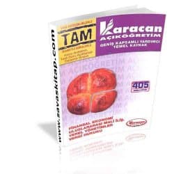 AÖF 405 Nolu Kitap 4. sınıf Maliye