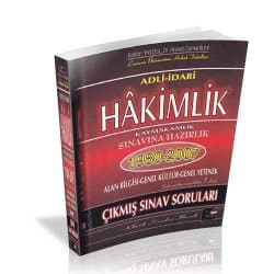 Adli ve İdari Hakimlik Kaymakamlık Çıkmış Sorular
