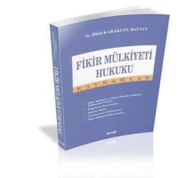 Fikir Mülkiyeti Hukuku Kavramlar
