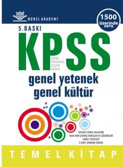 KPSS Temel Kitap Genel Yetenek Genel Kültür