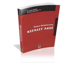 Roma Eşya Hukukunda Kefalet Akdi