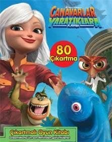 Canavar Yaratıklara Karşı-Çıkartmalı Oyun Kitabı