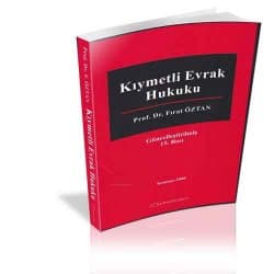 Kıymetli Evrak Hukuku