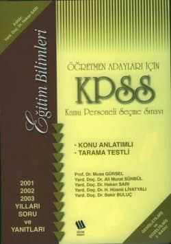 KPSS -Öğretmen Adayları İçin-