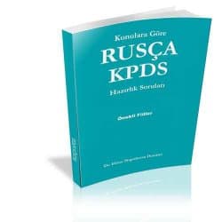 Rusça KPDS Hazırlık Soruları Örnekli Fiiler