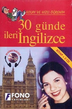 30 Günde İleri İngilizce (Kitap+2 CD)