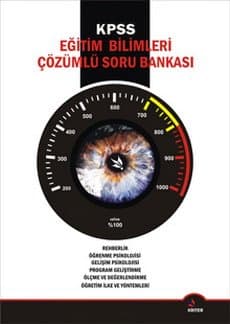 KPSS Eğitim Bilimleri Çözümlü Soru Bankası