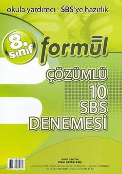 8. Sınıf Çözümlü 10 SBS Denemesi-Fasikül