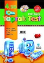 Mutlu Bilgi Ölçer Yaprak Test İlköğretim 4