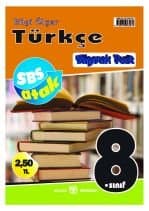 SBS Atak Türkçe Yaprak Test İlköğretim 8
