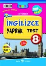 SBS İngilizce Yaprak Test 8