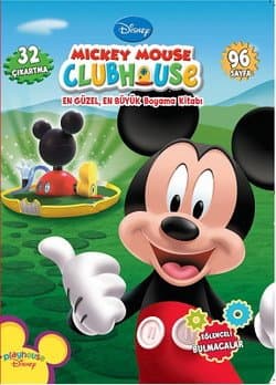Mickey Mouse Club House: En Güzel, En Büyük Boyama Kitabı