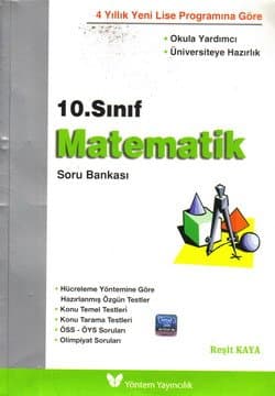 10. Sınıf Matematik Soru Bankası